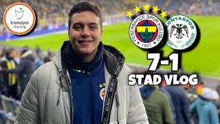 Konyaspor Hezi̇mete Uğradi Fenerbahçe 7 - 1 Konyaspor Stadyum Vlogu