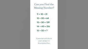 Can you find the Missing Number| #maths #exam #puzzle #tiktok #shortsviral #mathpuzzle #quiz #fun