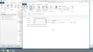 Microsoft Office Outlook 2013: Assigning a Task | K Alliance