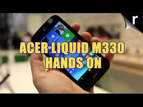 Acer Liquid M330 Hands-On Review @ IFA 2015