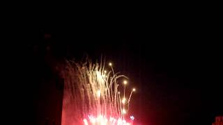 Akron American Italian Festival Fireworks 2015.