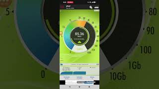 Speedtest 5G NSA Free +1020 mbits
