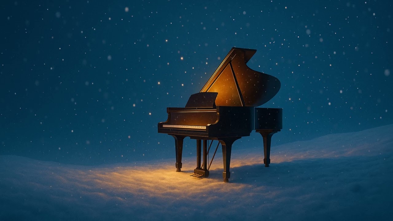 Calming Piano Music for Sleep & Relaxation 🎄 Gentle Holiday Ambience