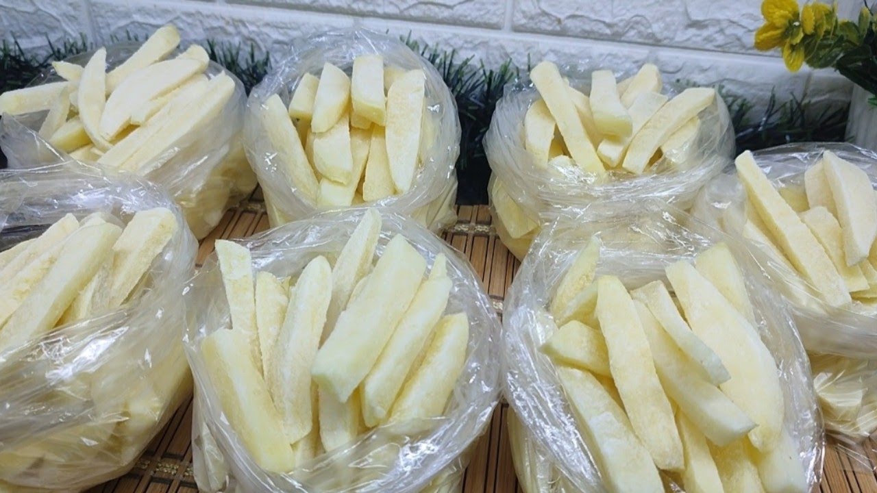 تفريز سهل وسريع❗مش هايخد وقت خالص❗طريقة ممتازة تفريز البطاطس بدون متسود❗لسحور2025🌛