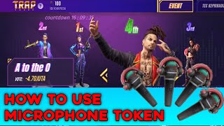 How To Use Microphone Token For TRAP Revolution Event And Get Free T-Shirt, Backpack | Free Fire screenshot 4