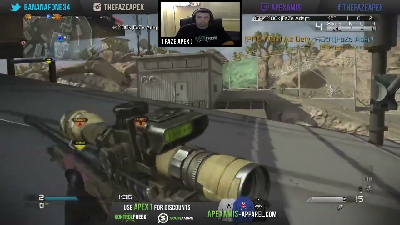 FaZe Apex  Road to a KILLCAM!   Episode 53   COD Ghosts!