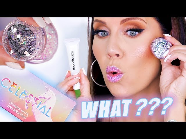 GLITTER GLUE MAKEUP ... WHAT???