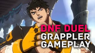 Grappler Gameplay! New DNF Duel Fighting Game Character Preview