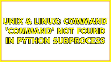Unix & Linux: Command 