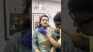 Chiropractic Adjustment for Headache Relief, Nose Blockage &amp; Frozen Shoulder |  #shorts