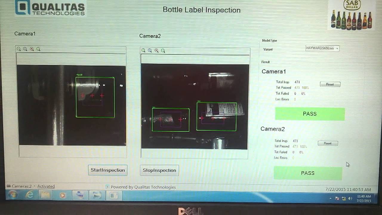 High Speed Label Inspection - Automation [Vision System] - YouTube