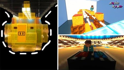 Minecraft: 6+ SQUID GAME Build Hacks! 🔥🎮🍪