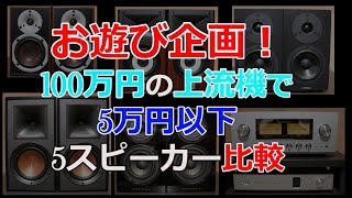 ・DALI  SPEKTOR1・JBL  STAGE  A120・YAMAHA　NS-BP200・KLIPSCH　R-51M・Wharfedale　DIAMOND21.0　比較
