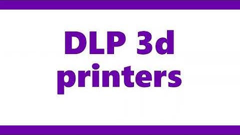DLP 3d printers by Vektor3D Systems LLP