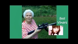 Try Not To Laugh Challenge - Funny Ross Smith Grandma Instagram Videos 2017