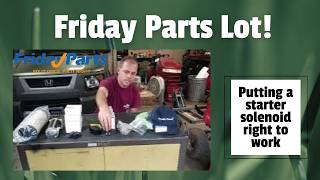 A lot of mower parts from Friday Parts!  Let's replace a starter solenoid on a Snapper rider!