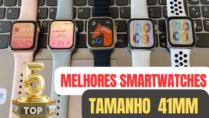 RÉPLICA APPLE WATCH SERIES 8 41MM COM LOGO DA MAÇÃ VERSÃO APP XRUNNING -  UNBOXING REVIEW ✓ 