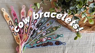 making EVERY COW PATTERN! | 20+ bracelets! ♡