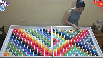 🎧 Relaxing Color Ball Sorting Game | ASMR Puzzle Sounds