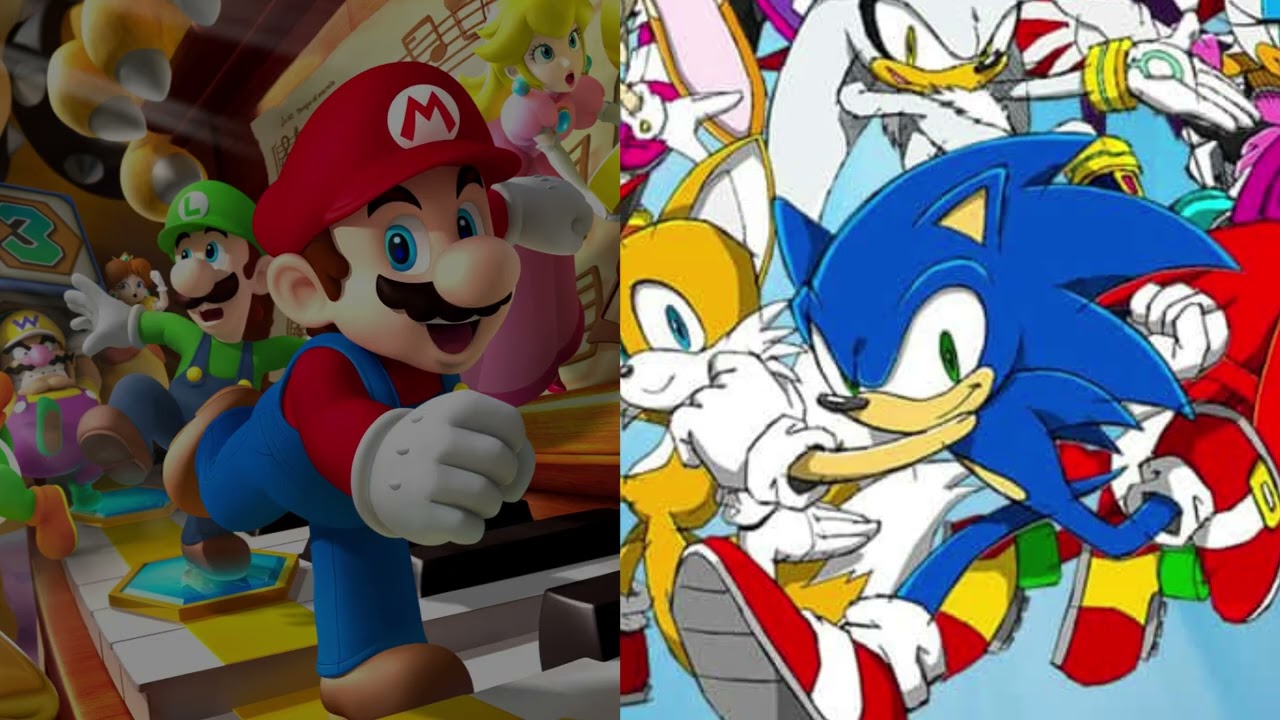 Nostalgic Mario & Sonic Music Mix