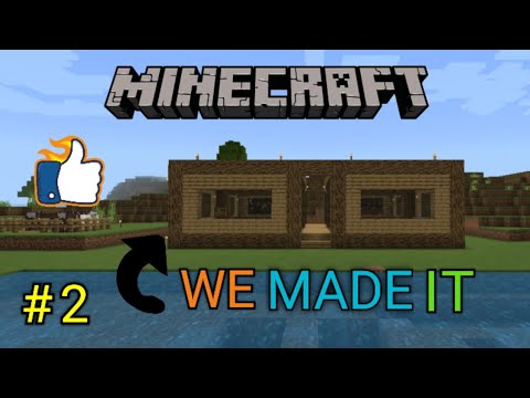 WE BUILD NEW HOUSE | IN MINECRAFT | MOBILE GAMEPLAY | #2 | - YouTube