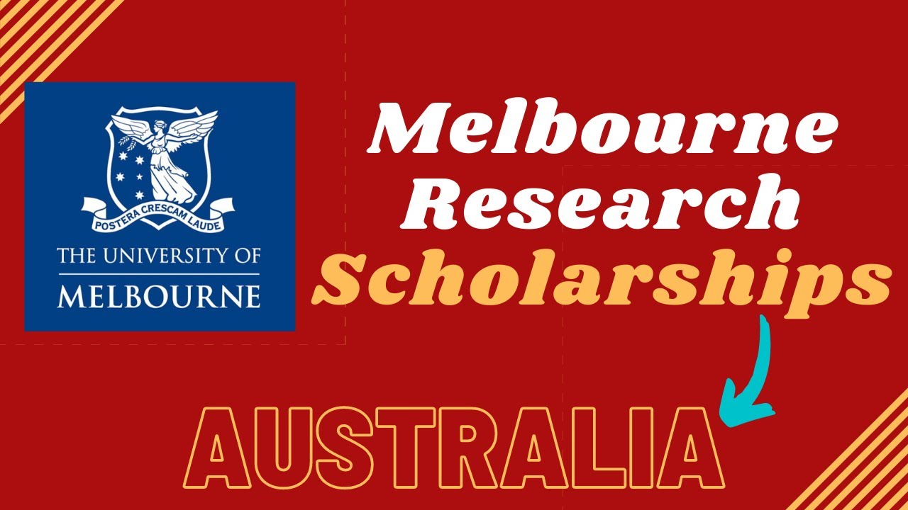 graduate research scholarship university of melbourne