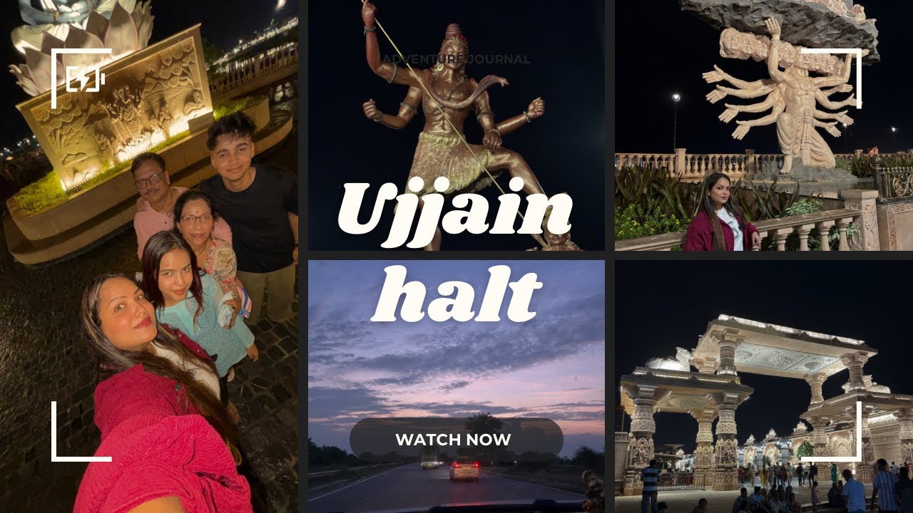 From Home to Ujjain | Roadtrip fun + Mahakal Corridor | Shimla Vlog Ep.1