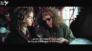 Famous HARRY POTTER SERIES: Hermione vs Prof Trelawney - Harry Potter and the Prisoner of Azkaban (2004) Wealth