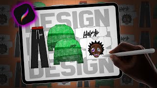DESIGN a CLOTHING BRAND With PROCREATE screenshot 5