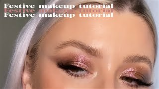 festive | makeup tutorial | lolaliner