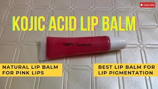 Kojic Acid Lip Balm Recipe for dark lips | Lighten Lip Pigmentation Naturally at Home screenshot 3