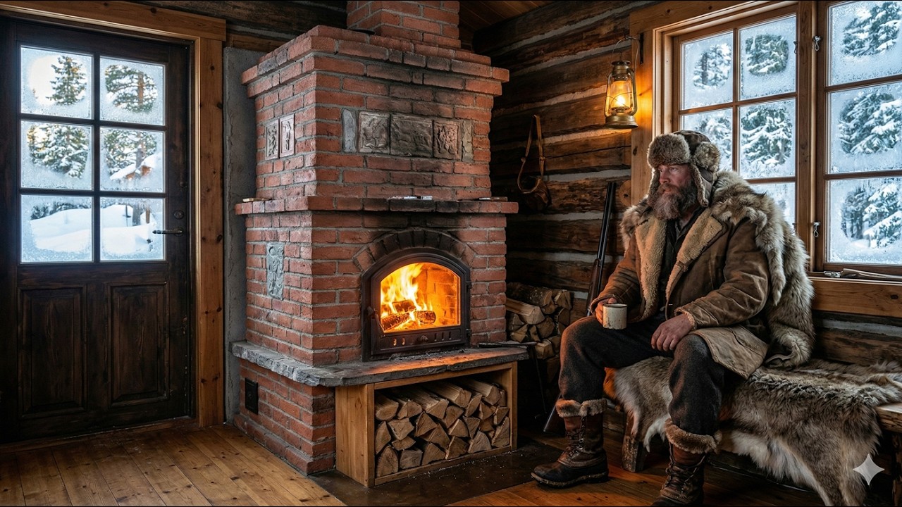 Settlers Laughed at His German Masonry Heater — Until It Kept His Cabin 68°F Warmer