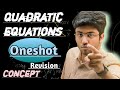 Quadratic equations One shot revision class 10 maths by Shobhit nirwan sir Board preparation