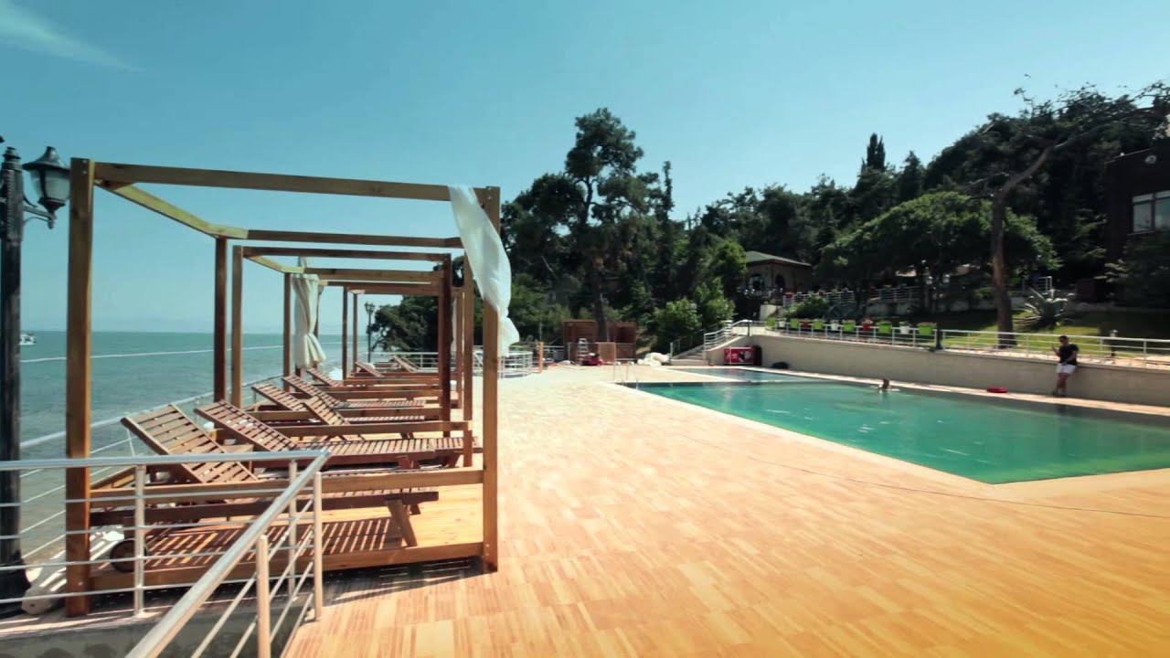 Istanbul Turkey 23 July 2011 Swimming Pool At Buyukada Princes Islands District Of Istanbul Stock Photo Alamy