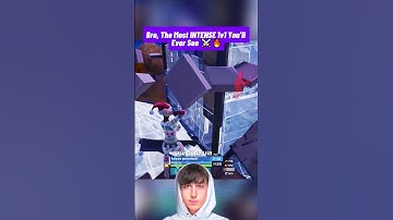 Bro, The Most INTENSE 1v1 You’ll Ever See ⚔️🔥 #peterbot #fortnite #shorts