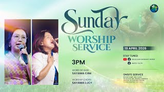 Sunday Worship Service  Hwc Yangon  19 April 2026  3pm