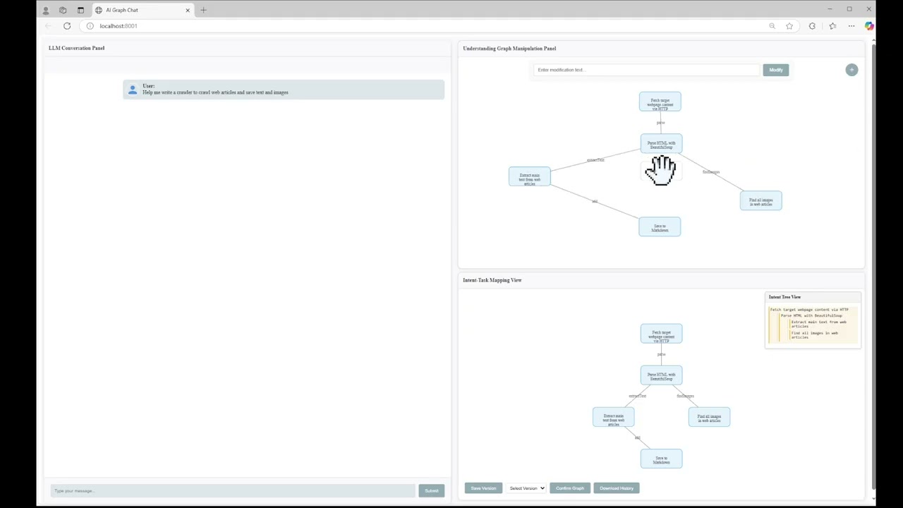 NeuroSync: Intent-Aware Code-Based Problem Solving via Direct LLM Understanding Modification