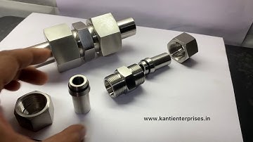 Stainless Steel Hydraulic Fittings, DIN 2353 Hydraulic fittings, Ermeto fittings