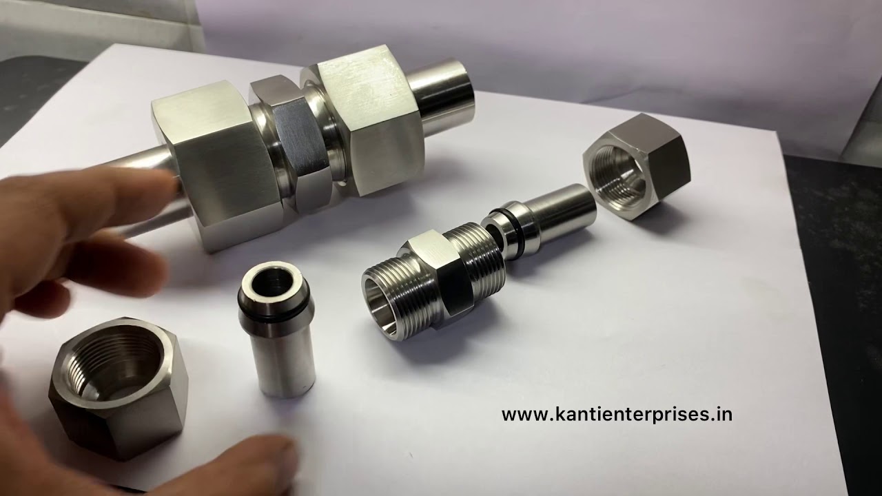 Stainless Steel Hydraulic Fittings, DIN 2353 Hydraulic fittings, Ermeto fittings