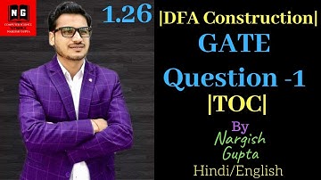 DFA Construction | GATE Questions on DFA Construction | Theory of Computation | PART 1.26
