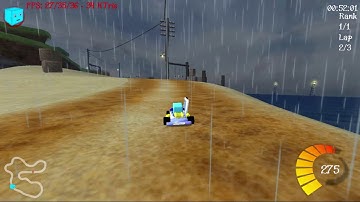SuperTuxKart 0.8.1 Around the Lighthouse reverse