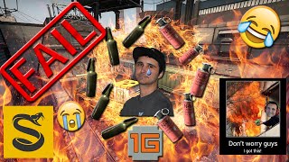 CS:GO - SUMMIT1G FAIL - DreamHack Austin 2016 - CLG vs Splyce (Molotov\/Incendiary FAIL)