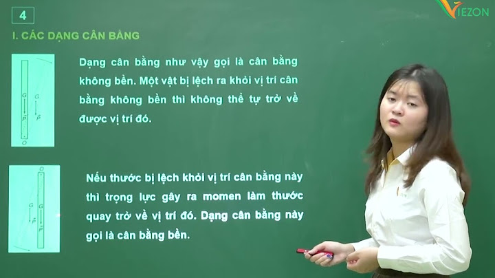 Nguyên nhân nào đã gây nên các dạng cân bằng