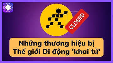 Những thương hiệu của Thế giới di động bị "khai tử"