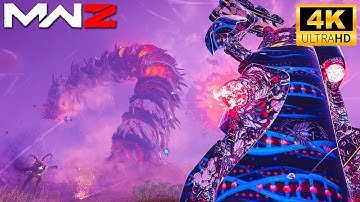 RED WORM, WARLORD, DARK AETHER - Call of Duty MW3 ZOMBIES 4K Gameplay (No Commentary)