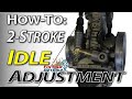 2-Stroke Carburetor Tuning - Idle Adjustment | Fix Your Dirt Bike.com