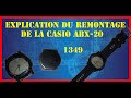 Explication du remontage de casio abx20