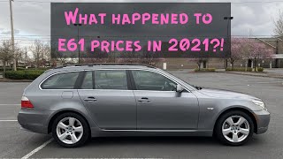 Top 5 BMW E61s sold on Bring a Trailer in 2021