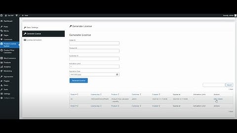 Create a WooCommerce Product License System Plugin  Auto & Manual Key Generation + Remote Activation