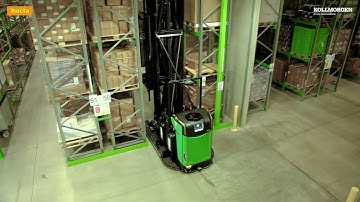 Bring’s 3PL Flow Elevated: 200 Pallets/Hour with Kollmorgen & Rocla